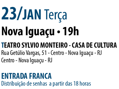 Informações do projeto A Música Cantando a Nossa História, em Nova Iguaçu